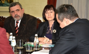 Minister Dacic with a delegation of the Committee on European Affairs of the French Republic