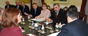 Minister Dacic with a delegation of the Committee on European Affairs of the French Republic