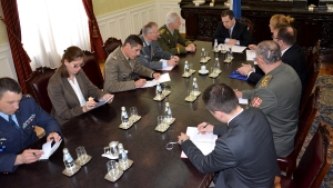 Meeting of Minister Dacic with General Petr Pavel