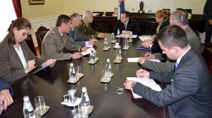 Meeting of Minister Dacic with General Petr Pavel