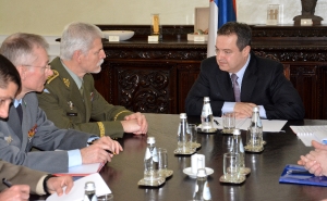 Meeting of Minister Dacic with General Petr Pavel