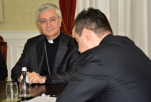 Meeting of MInister Dacic with Apostolic Nuncio of the Holy See in Belgrade