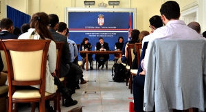 Minister Dacic held a lection to students from the Yale