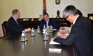 Meeting of Minister Dacic with Ambassador of Estonia