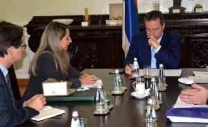 Meeting of Minister Dacic with Ambassador of Chile