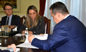 Meeting of Minister Dacic with Ambassador of Chile