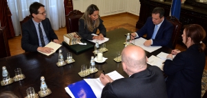 Meeting of Minister Dacic with Ambassador of Chile