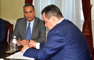 Meeting of Minister Dacic with Ambassador of New Zeland