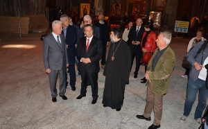 Minister Dacic viisited Church of Saint Sava