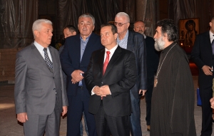 Minister Dacic viisited Church of Saint Sava