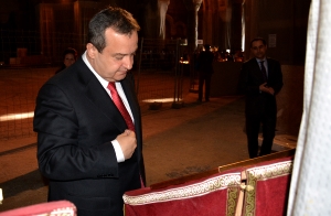 Minister Dacic viisited Church of Saint Sava