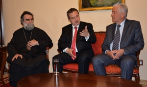 Minister Dacic viisited Church of Saint Sava