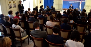 Minister Dacic Gives a Lecture to Students of the Vienna Diplomatic Academy