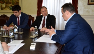 Meeting of Minister Dacic with Ambassador of Romania