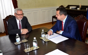 Meeting of Minister Dacic with Ambassador of Bulgaria