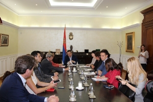 Meeting of Minister Dacic with members of EP