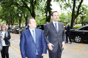 Minister Dacic at the ceremony marking the 26th anniversary of the Democratic Alliance of Croats in 