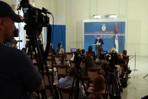 Press Conference by Minister Dacic