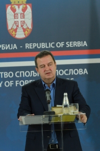 Press Conference by Minister Dacic