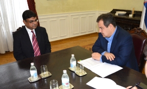  Minister Dacic meets with the Ambassador of Bangladesh