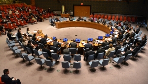 session of the UN Security Council