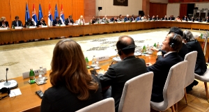 Meeting of Prime Minister Vucic and Minister Dacic with ambassadors