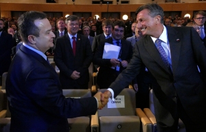 Minister Dacic at the opening of the Bled Strategic Forum