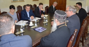 Minister Dacic meets with Efraim Zuroff