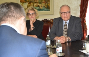 Minister Dacic meets with Efraim Zuroff