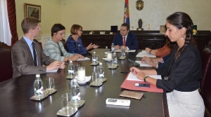 Minister Dacic meets with the Ambassador of France