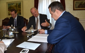 Minister Dacic meets with the Ambassador of the Netherlands