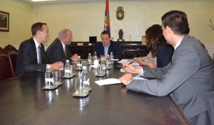 Minister Dacic meets with the Ambassador of the Netherlands