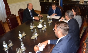 Minister Dacic meets with the Ambassador of Morocco