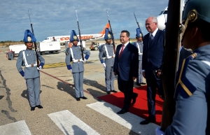 Welcoming Minister Dacic in Venezuela 