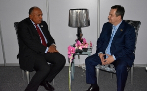 Meeting of Minister Dacic with MFA of Egypt