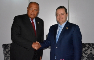 Meeting of Minister Dacic with MFA of Egypt