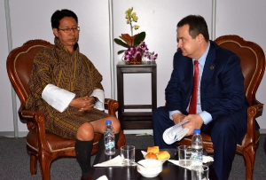 Meeting of Minister Dacic with MFA of Bhutan