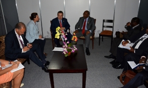 Meeting of Minister Dacic with Prime Minister of Uganda