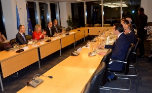 Working dinner Dacic - Mogherini