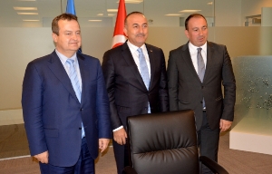 A trilateral meeting of foreign ministers of Serbia, Bosnia and Herzegovina and Turkey