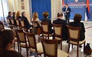 Press conference by Minister Dacic for October