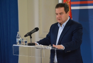 Press conference by Minister Dacic for October