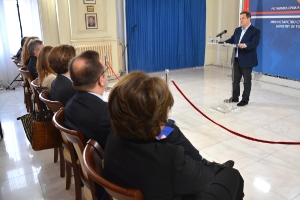 Press conference by Minister Dacic for October