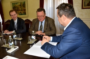 Minister Dacic meets with Polish Ambassador