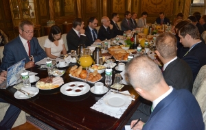 Minister Dacic an informal working breakfast of the Council of MFAs of the BSEC