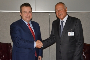Minister Dacic meets with Secretary General of Arab League