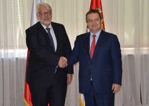Minister Dacic meets with MFA of Poland