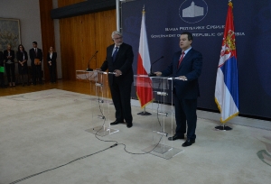 Minister Dacic meets with MFA of Poland