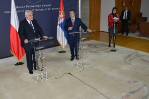 Minister Dacic meets with MFA of Poland