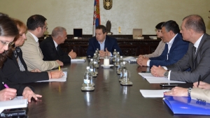 Minister Dacic meets with the Ambassador of Bulgaria